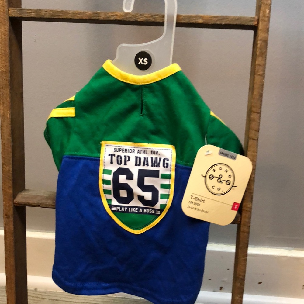 Bond & Co Dog Tee NWT XS